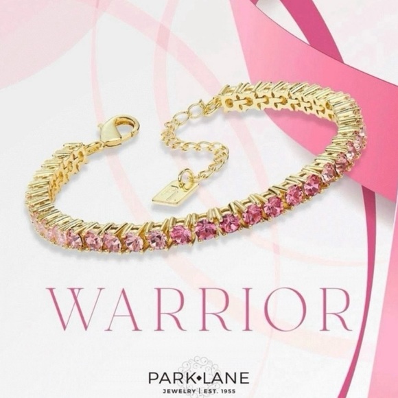Park Lane “Pink Warrior” Micro Impression Bracelet! BNIB!! Sold Out!!! - Picture 2 of 13